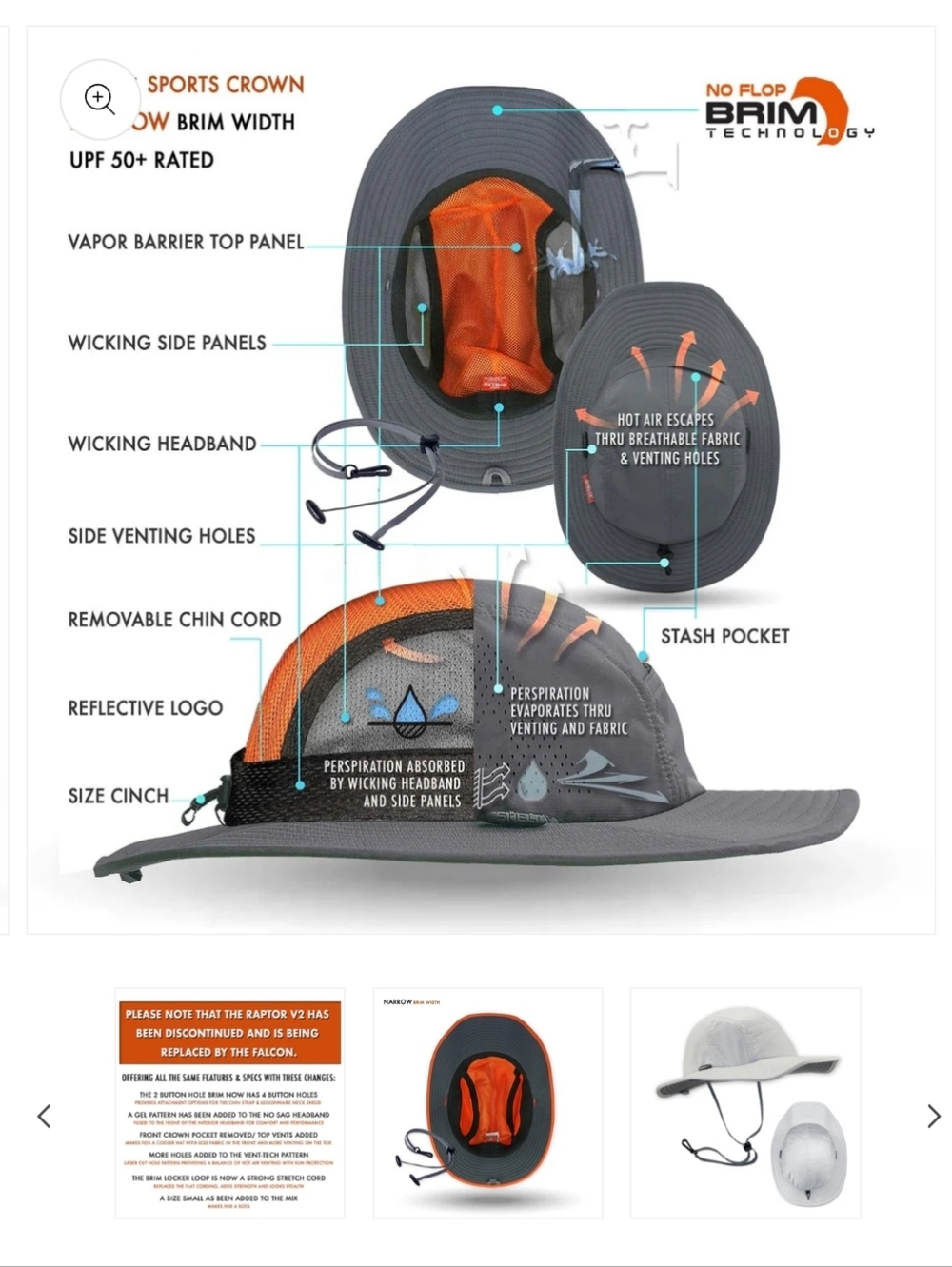 Shelta Raptor Hat - Picture 3 of 8